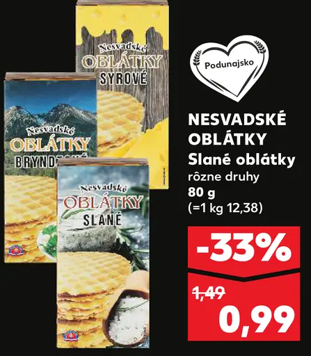 Nesvadske oblátky slané
