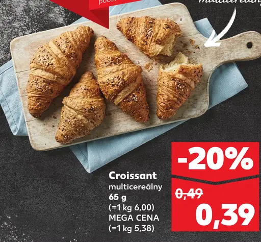 Croissant multicereálny
