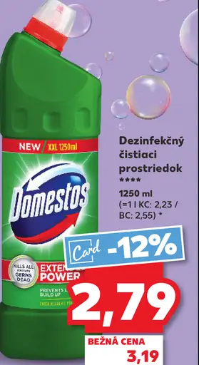 Domestos Dezinfekčný čistiaci prostriedok