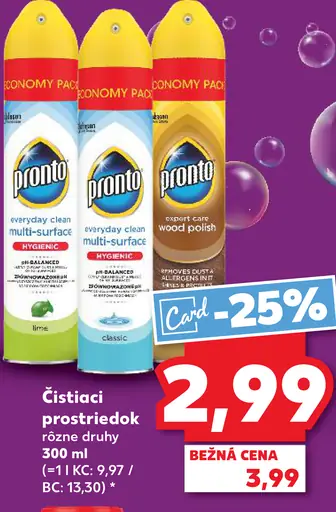 Pronto Čistiaci prostriedok