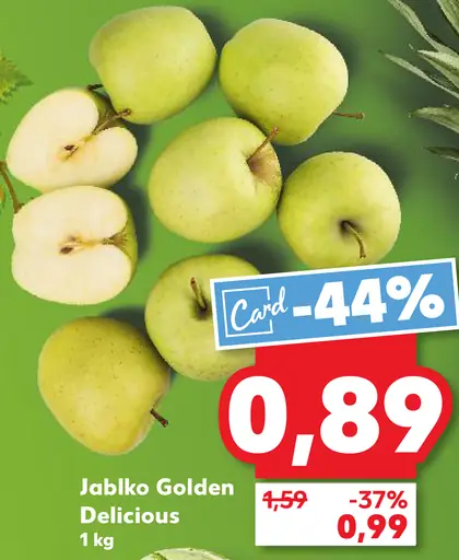 Jablko Golden Delicious