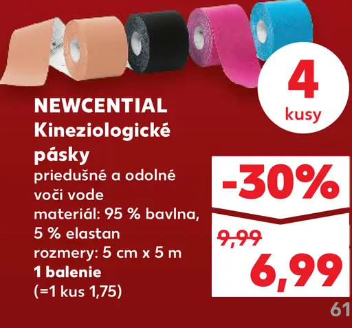 Newcential Kineziologické pásky