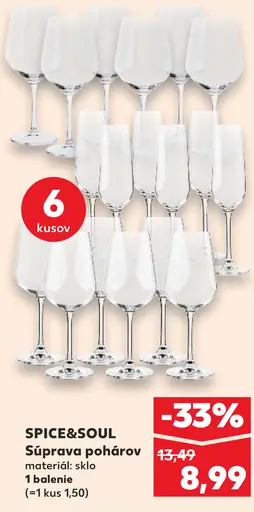 Spice&Soul Súprava pohárov