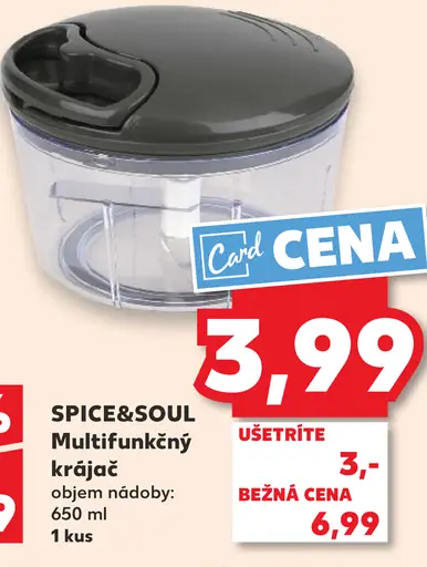 Spice&Soul Multifunkčný krájač