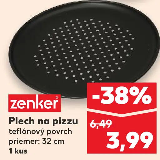Zenker Plech na pizzu teflónový