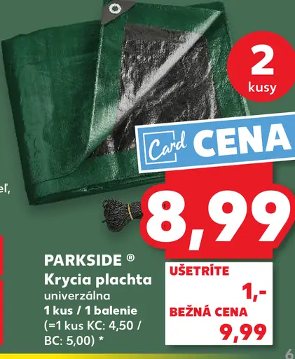 Parkside Univerzálna krycia plachta