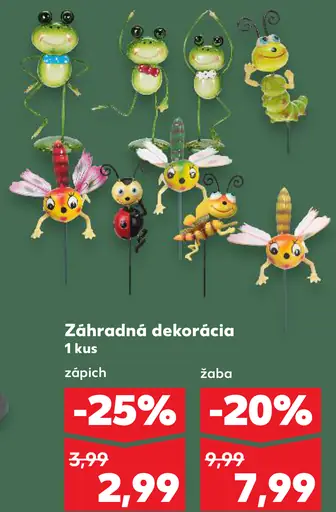 Záhradná dekorácia zápich