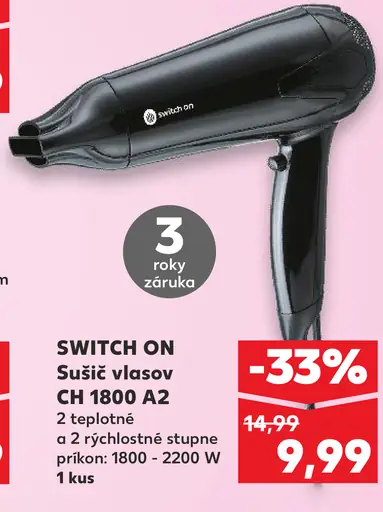 SWITCH ON Sušič vlasov CH 1800 A2