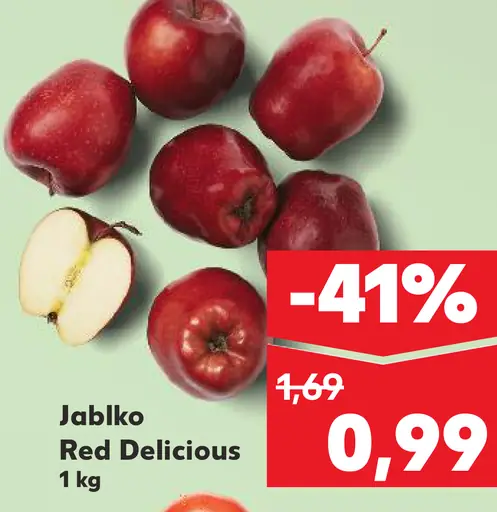 Jablko Red Delicious