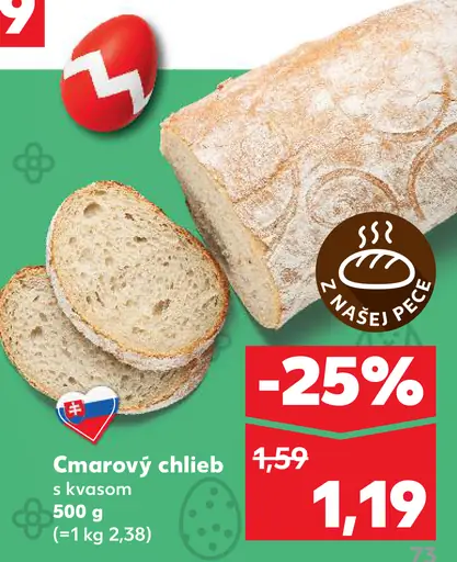 Cmarový chlieb s kváskom