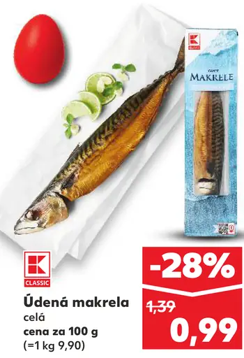 K-Classic Údená makrela