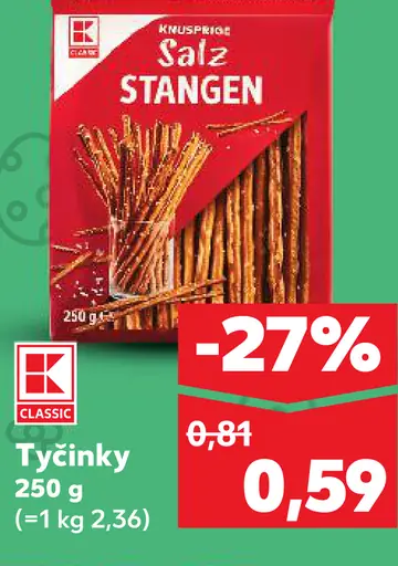 K-Classic tyčinky slané