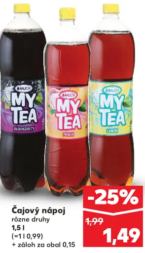 Brčál My Tea čajový nápoj rôzne druhy