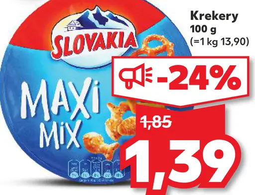 Slovakia Maxi Mix Krekery