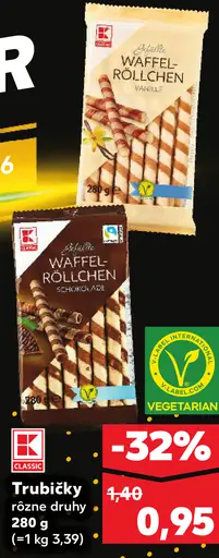 K-Classic Trubičky rôzne druhy