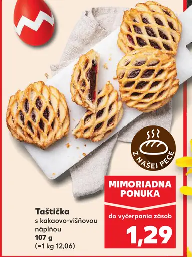 Taštička s kakaovo-višňovou náplňou