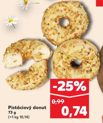 Pistáciový donut