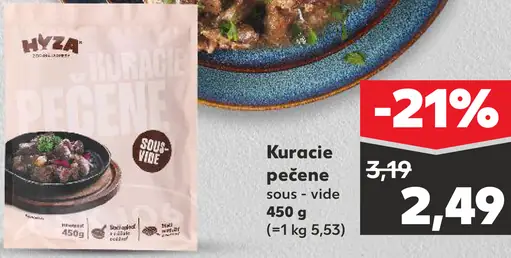 Hyza kuracie pečené sous-vide