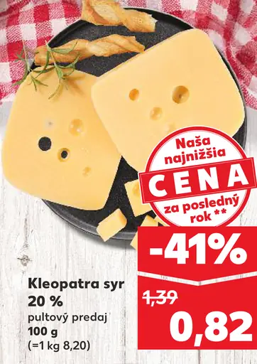 Kleopatra syr 20 %