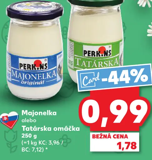 PERKINS majonelka originál