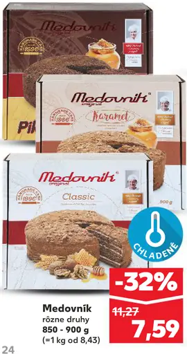 Medovník rôzne druhy