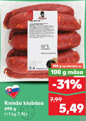 Knieža klobása