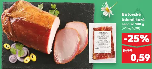 Baťovské údené karé