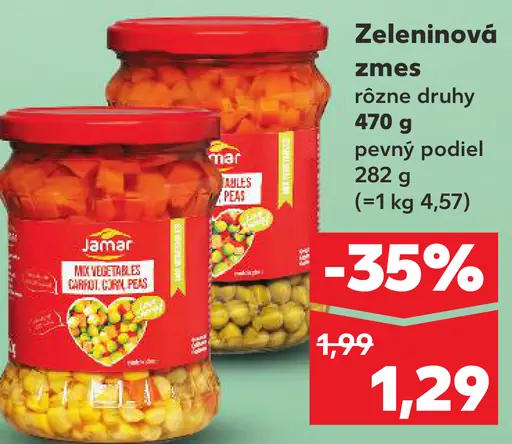 Jamar Zeleninová zmes