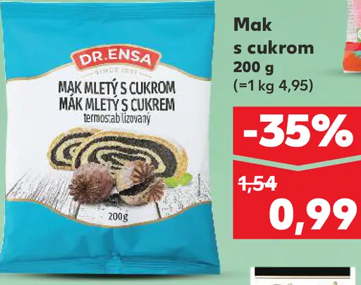 Dr. Ensa Mletý mak s cukrom