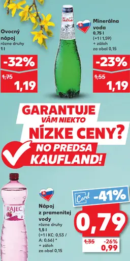 Minerálna voda rôzne druhy