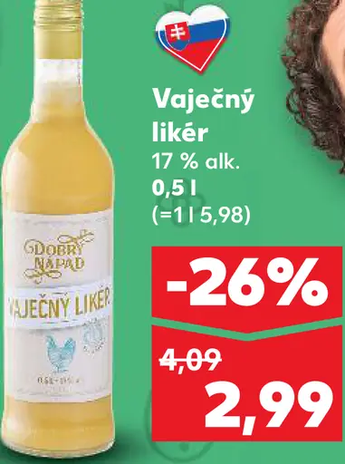 Božkov vaječný likér