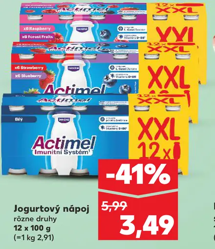 Actimel Jogurtový nápoj
