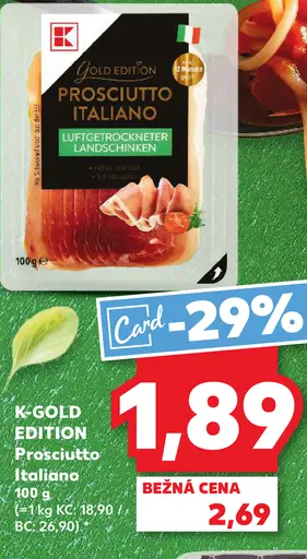 K-Classic Gold Edition Prosciutto Italiano