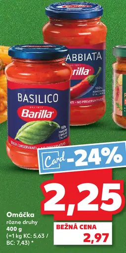 Barilla omáčka