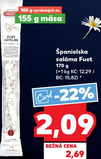 Španielska saláma Fuet