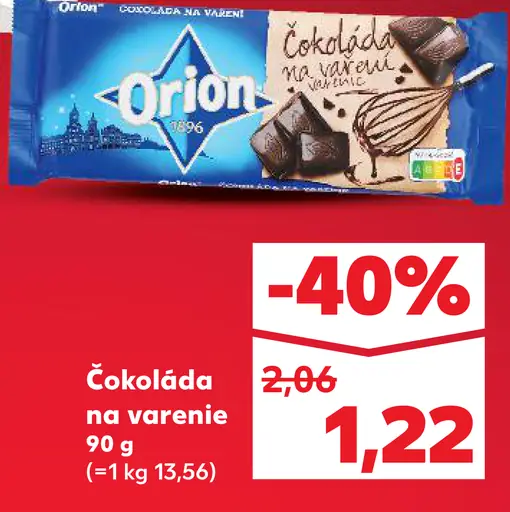 ORION Čokoláda na varenie