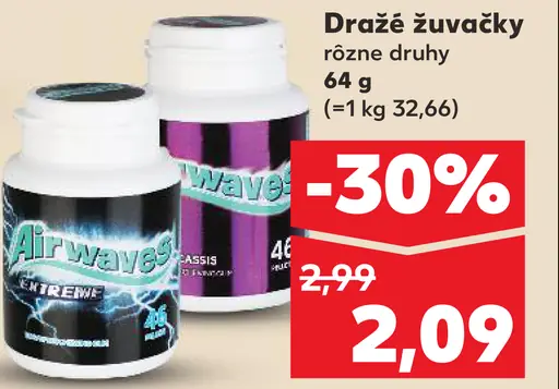 Yummy dražé žuvačky