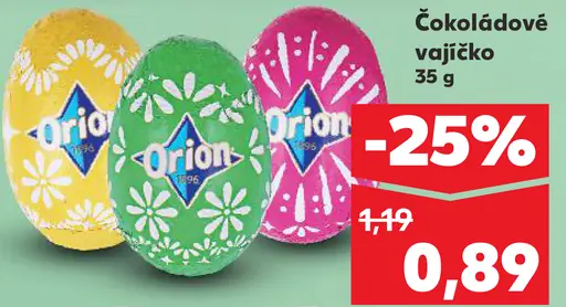 Čokoládové vajíčko