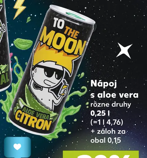 To The Moon nápoj s aloe vera