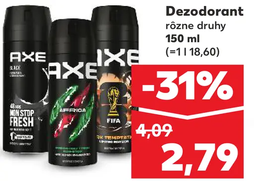 Axe dezodorant sprej