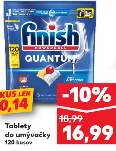 Finish Quantum Tablety do umývačky