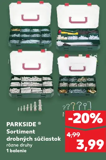 Parkside Sortiment malých súčiastok