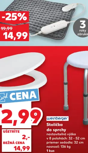 Weinberger Výhrevná podložka