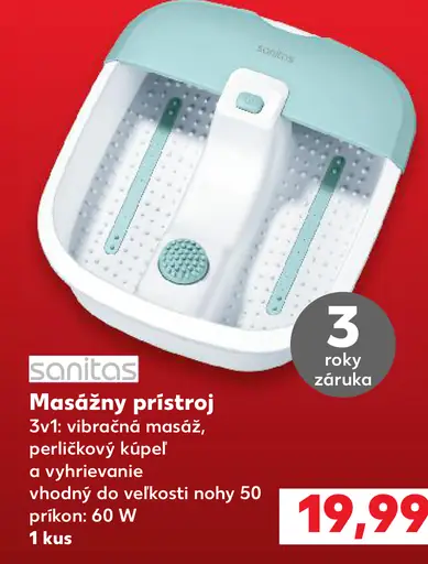 Sanitas masážny prístroj na nohy