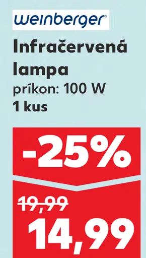 Weinberger infračervená lampa
