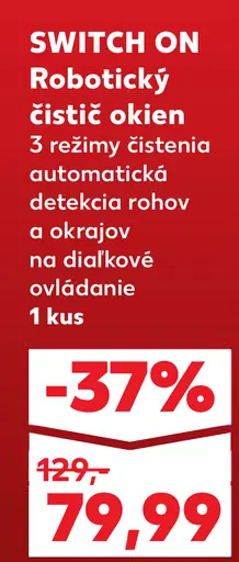 Switch On Robotický čistič okien