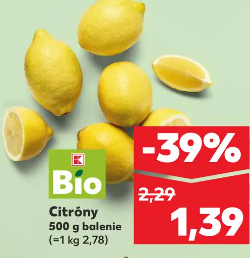 Citróny Bio