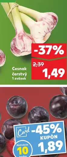 Cesnak čerstvý zväzok