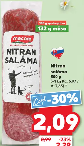Mecom Nitran saláma