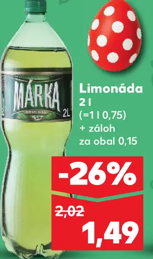 Marka limonáda rôzne druhy